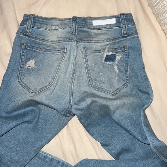 F21 distressed denim jeans - Picture 4 of 4